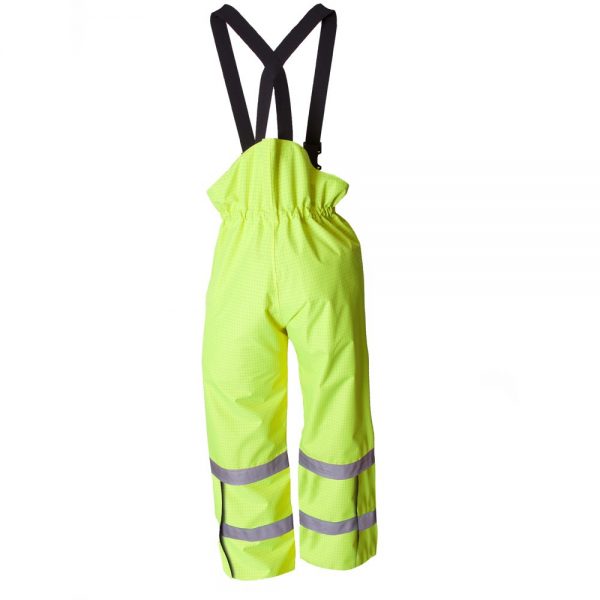 Flame Retardant & Antistatic Hi Vis Salopettes (ETF1902) - Image 2