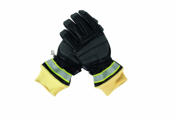 Leather / Kevlar® Firefighter Gloves with Hi Vis (ETF309V5)